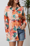 Floral Print Loose Shirt