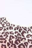 Leopard Gradient Long Sleeve Sweatshirt