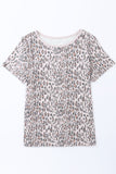 Leopard Animal Print Casual T-shirt