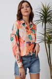 Floral Print Loose Shirt